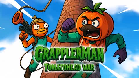 GrapplerMan: TomatoHead War 🥷🍅