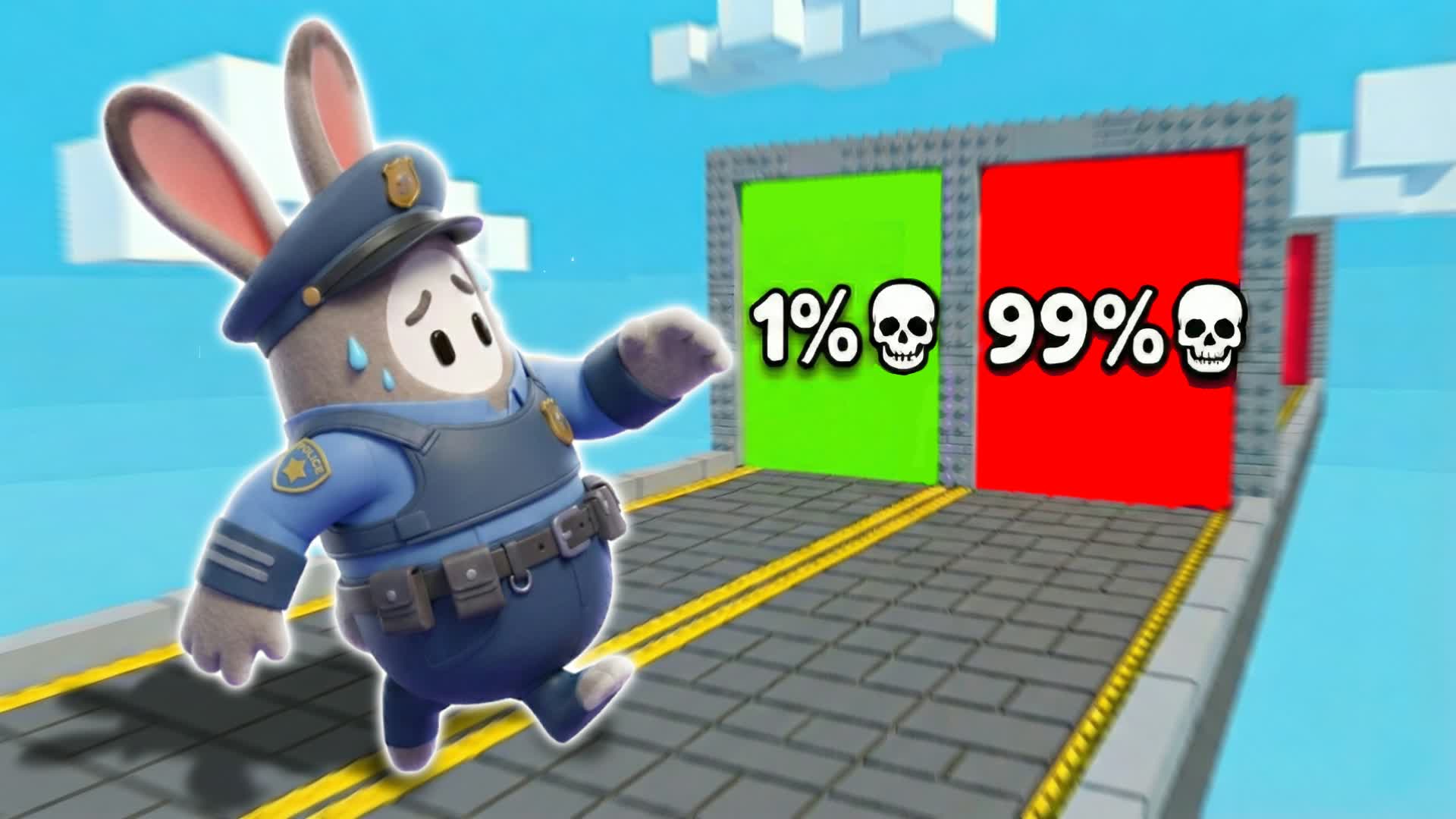 ZOO OBBY 200+ EASY PARKOUR FALL GUYS 🌈 - fortnite