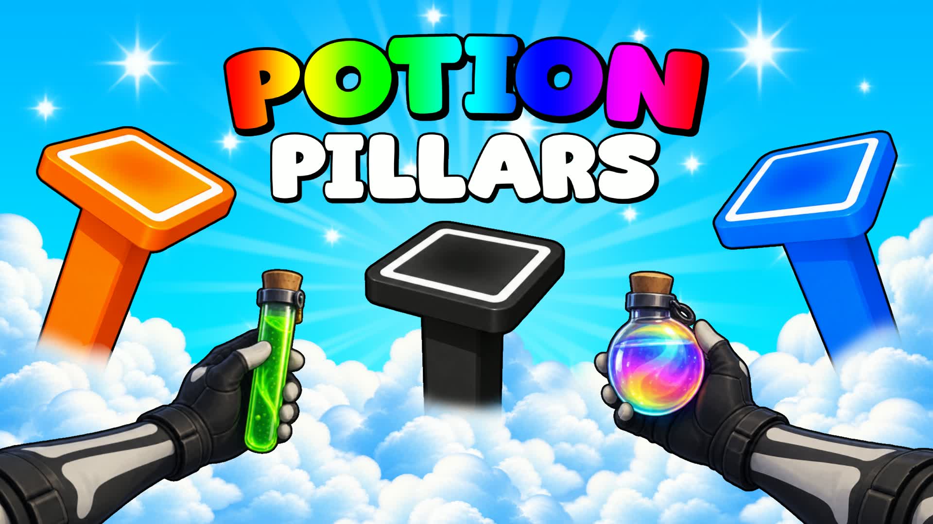 Potion Pillars, Fortnite island 4661-6643-0638 by nocernofficial
