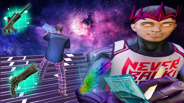 🌌UNIVERSE 1V1 - ALL WEAPONS🌌