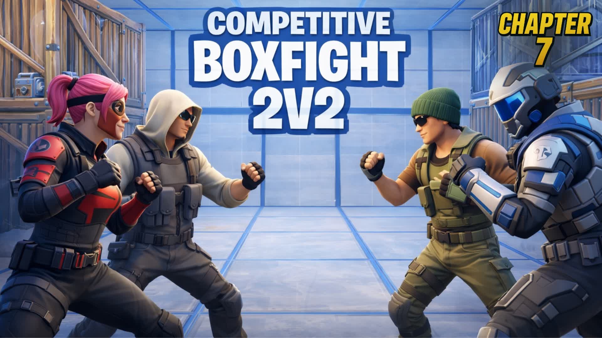 COMPETITIVE BOXFIGHT 2V2