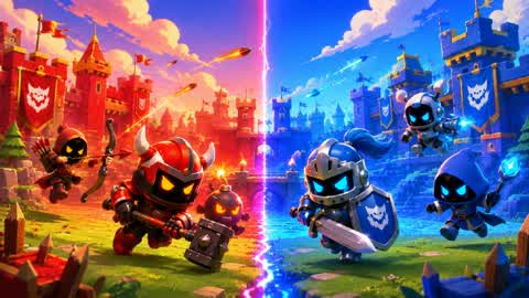 🔴 RED vs BLUE 🔵 | CHAOS ARENA