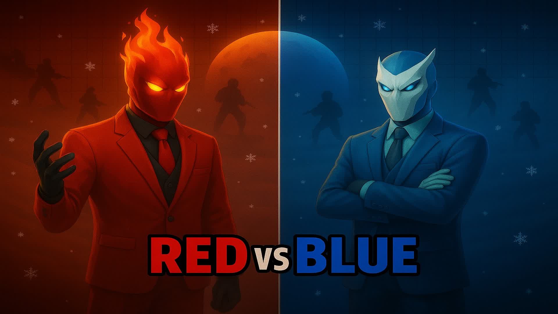 RED FIRE VS BLUE ICE