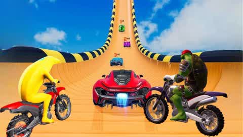MEGA RAMP CARS GAMES (ALL CARS)