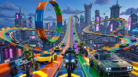 Super Road Battle Car Game