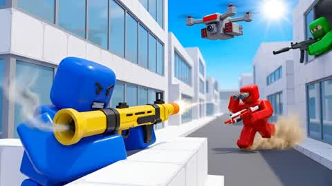 RED VS BLUE 🔴🔵 FREE ALL WEAPONS 🎯