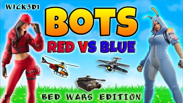 BOTS RED VS BLUE - BED WARS