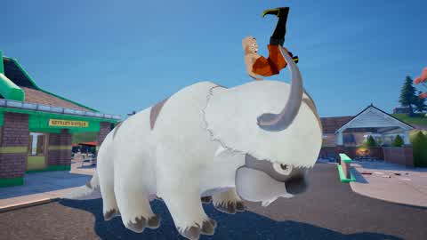 Aang & Appa Avatar the Last Airbender
