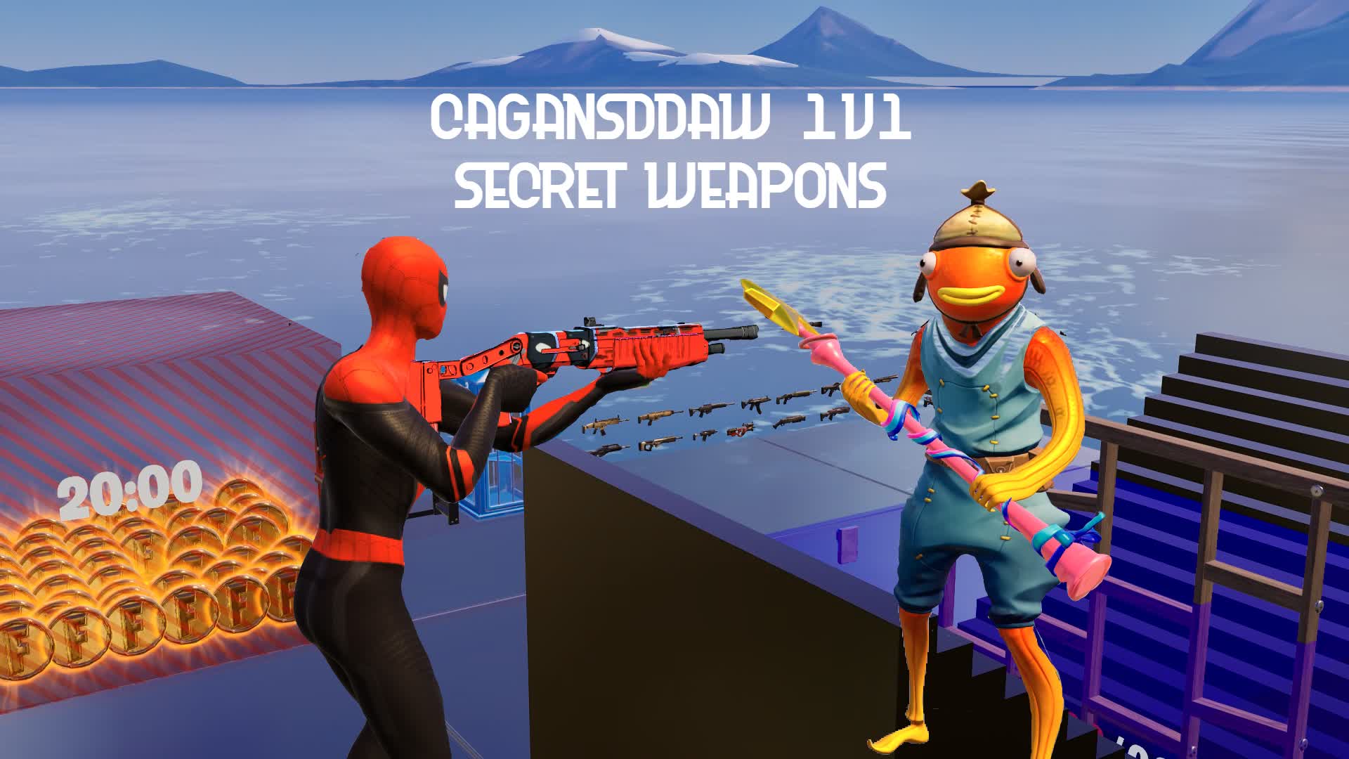 cagansddaw 1V1 (SECRET WEAPONS!)