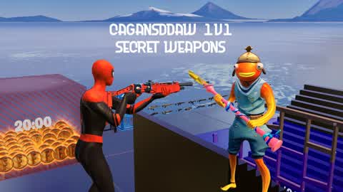 cagansddaw 1V1 (SECRET WEAPONS!)