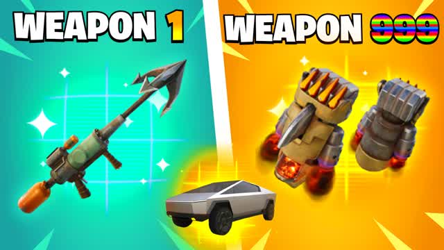 MEGA GUN GAME🔫HALLOWEENDRIVE ONE SHOT🎯