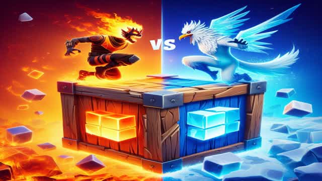 INSANE BOX PVP | FIRE VS ICE 🔥❄️