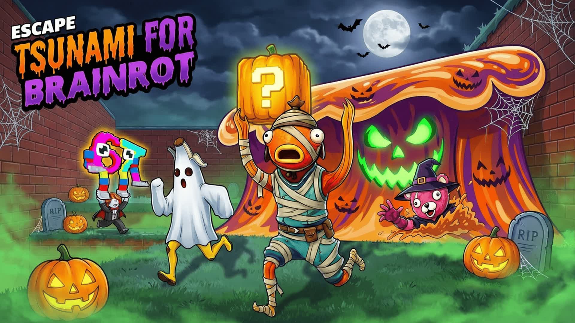 津波から逃げろ ブレインロット [ハロウィン]