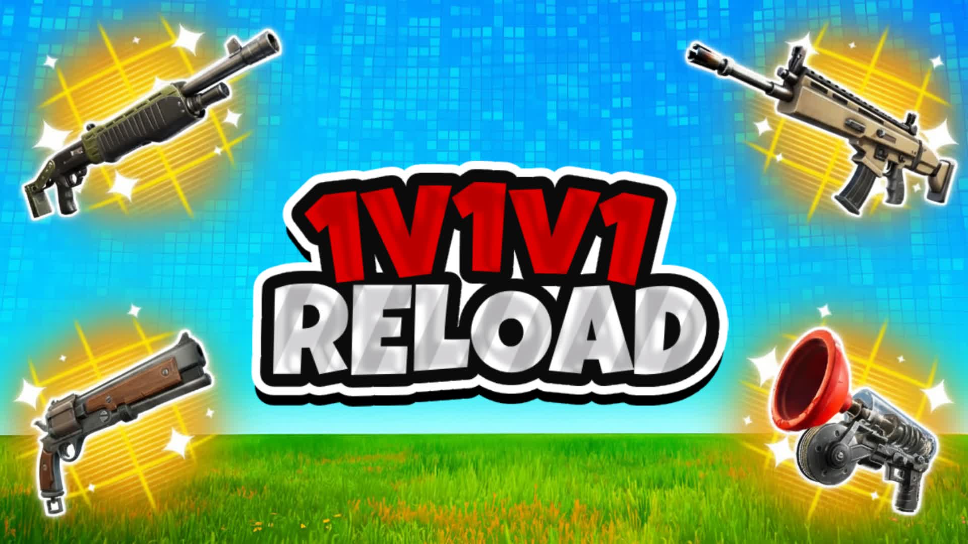 1v1v1 Reload Free for All - 12 players