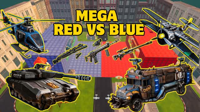 ⭐MEGA 🔴RED VS BLUE🔵