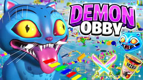 DEMON OBBY 👹 250 LEVEL