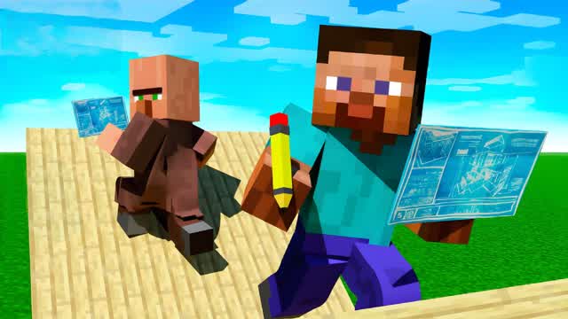 1V1 MINECRAFT BUILD FIGHTS