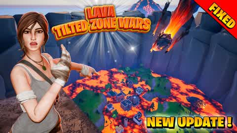 🌋Lava Tilted Zone Wars🌋