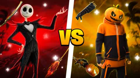 👻Halloween Skeleton vs Pumpkin🎃