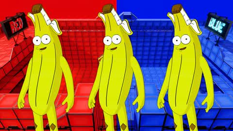 TRIPLE BANANA RED VS BLUE 🔴🔵