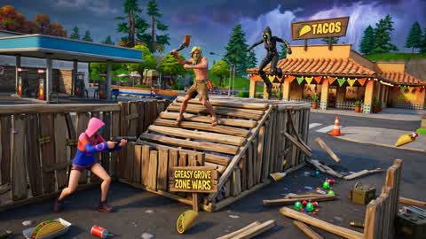 Greasy Grove Zone Wars⭐
