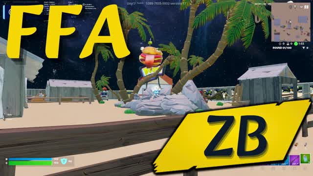 Free For All Zero-Build Arena