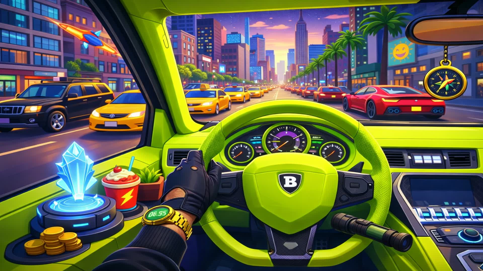 オープンワールドドライブ🚗 フリーフォーオール⭐