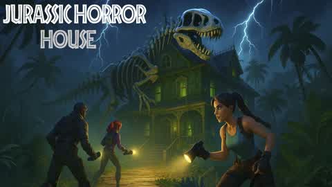🦖 JURASSIC HORROR HOUSE 🏠 DINO MYSTERY