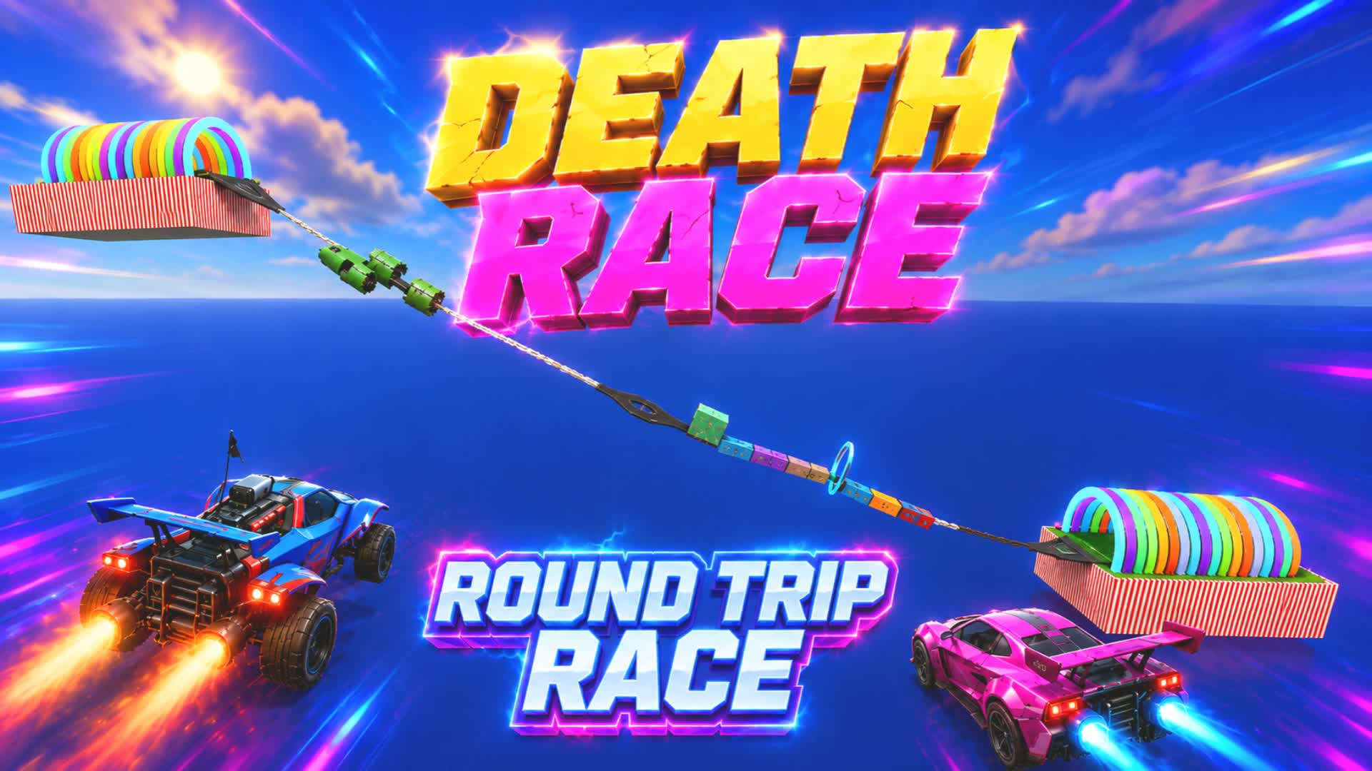 MEGA RAMP DEATH RACE