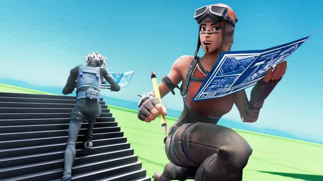 1V1 ULTIMATE BUILD FIGHT [DOUBLE L] 🚀