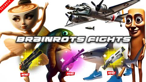 BRAINROT X MEME FIGHTS 🔴🔵