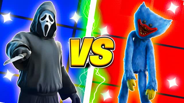 GHOSTFACE VS WUGGY RED VS BLUE🔵🔴MBARKO