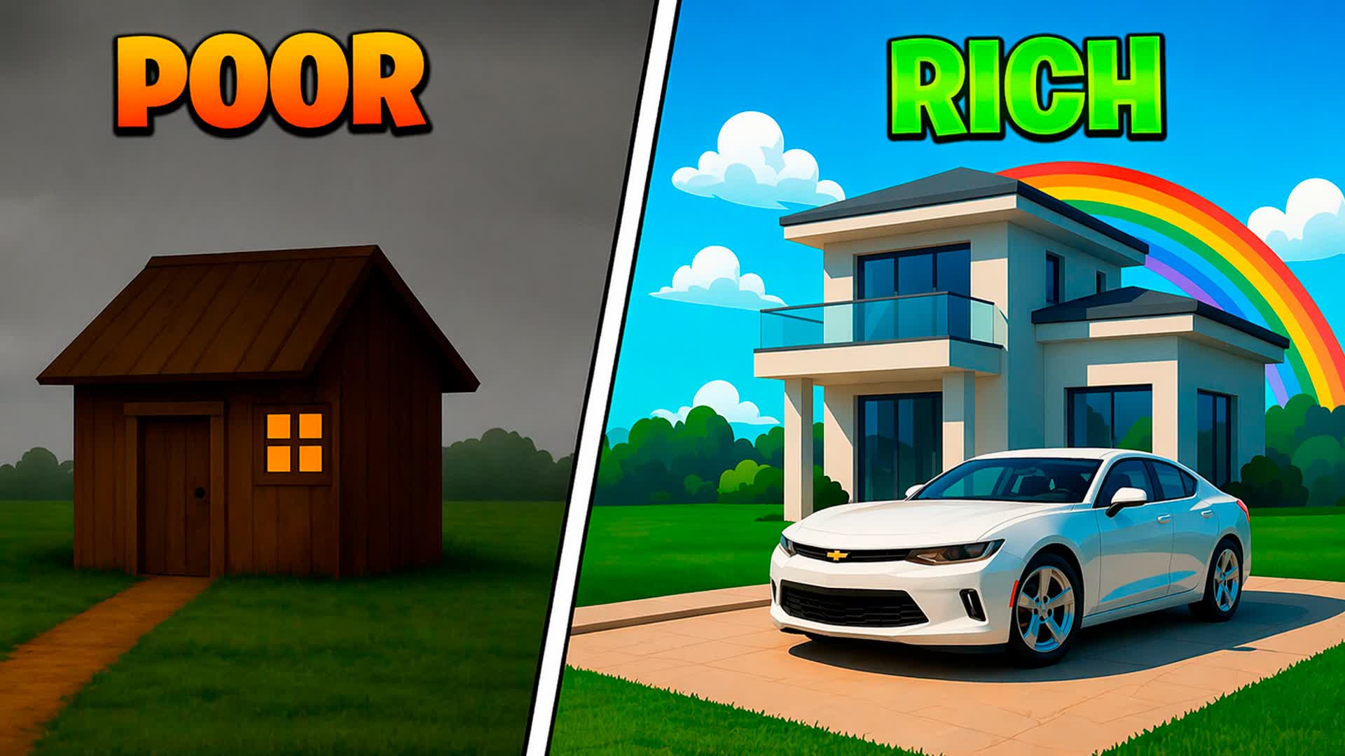😭POOR VS RICH💸
