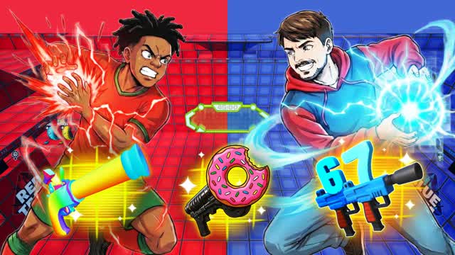 🏆 W SPEED vs Mr BEST RED VS BLUE 🔴🔵