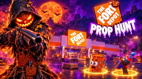 🎃 The Fort Depot Prop Hunt 👻 Halloween