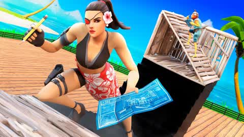 SIMPLE 1V1 BUILD FIGHTS🌴