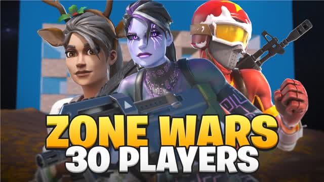 SOLO ZONEWARS 30 PLAYERS (NEW WEAPONS)