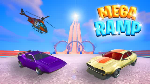 CRAZY CARS MEGA RAMP PARKOUR🎯