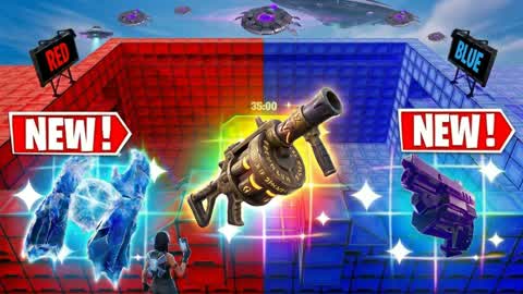 MEGA CRAZY RED VS BLUE