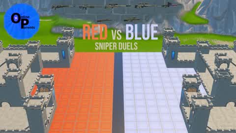 Red vs Blue sniper duels 🔴🔵