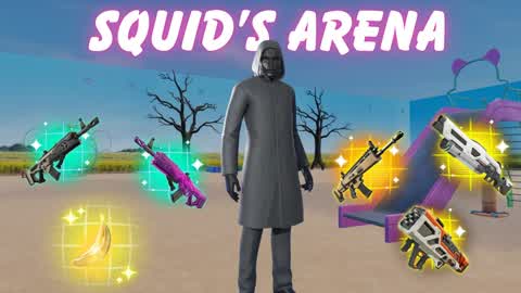 Squid's Arena 1v1 with All Weapons