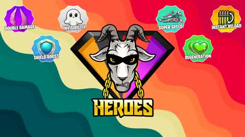 🦸SUPER HEROES GO GOATED🐐