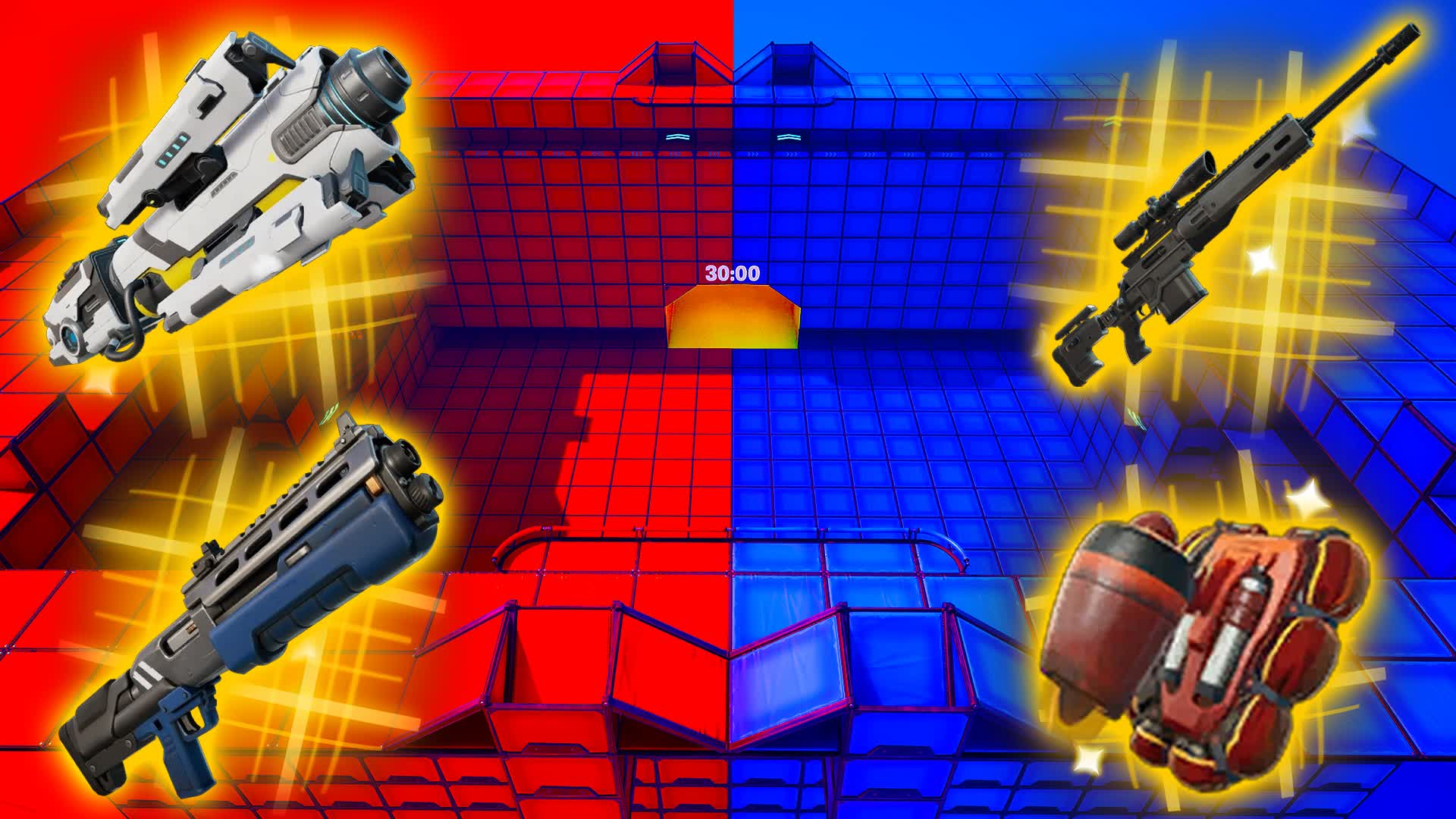 ULTRA CRAZY RED VS BLUE