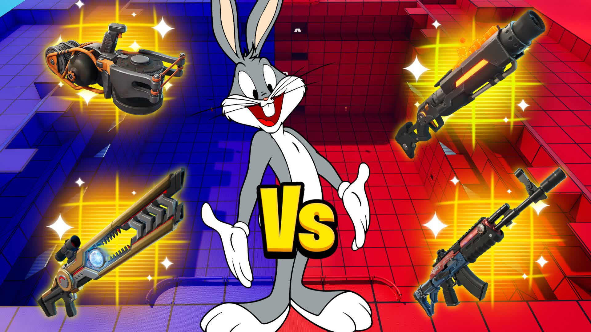 メガ 🔴 レッド対ブルー 🔵 構造