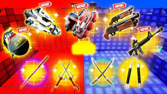 NEW COMBAT - TMNT - RED VS BLUE 🔴 🔵