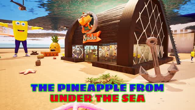 THE PINEAPPLE FROM UNDER THE SEA