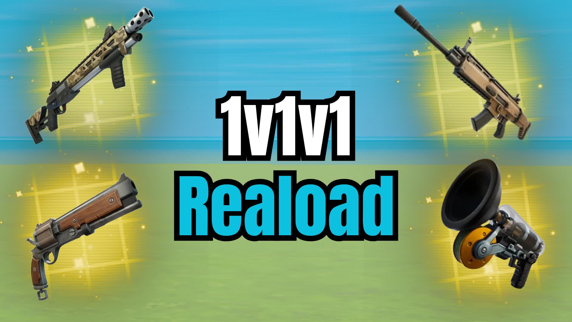 1v1v1 Reaload 1v1 Free for All 12 player