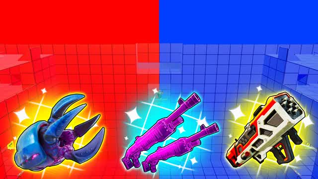 CHAOTIC RED VS BLUE 🔴🔵