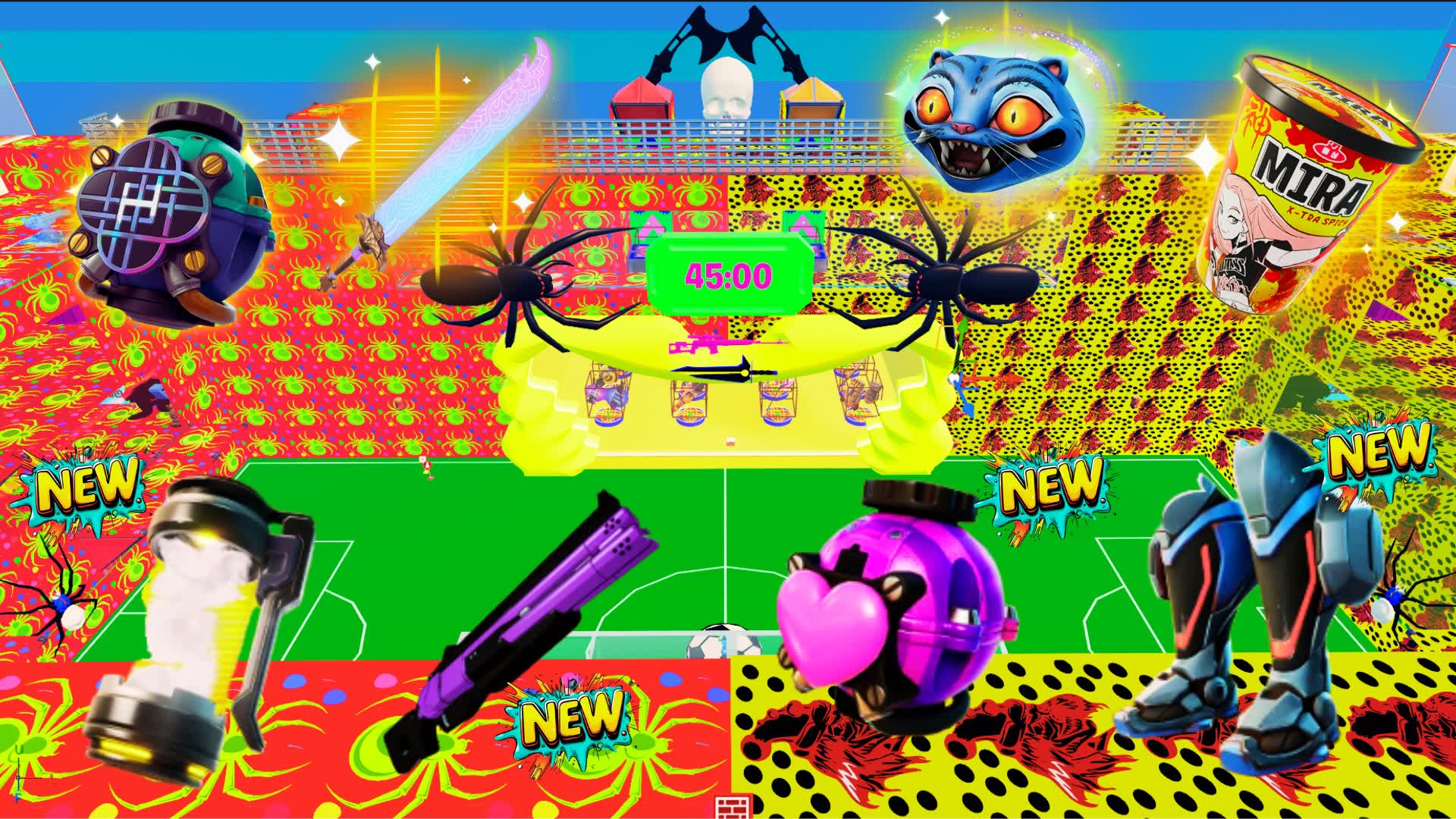 RED 🟥 VS YELLOW ⭐ MONSTER BATTLE