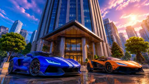 CITY AND CARS